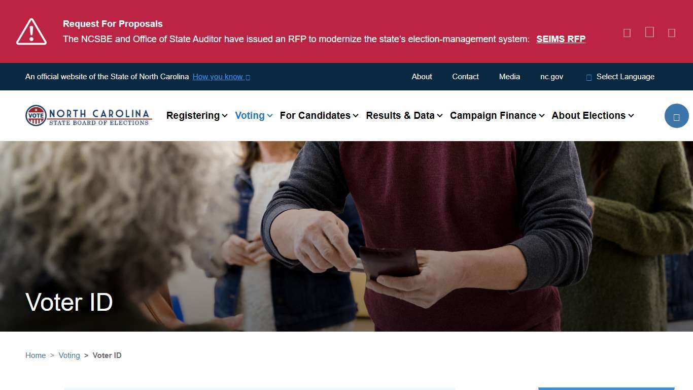Voter ID | NCSBE